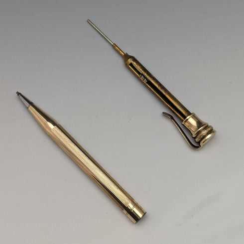 British Vintage Eversharp Gold Filled Mechanical Pencil in Case